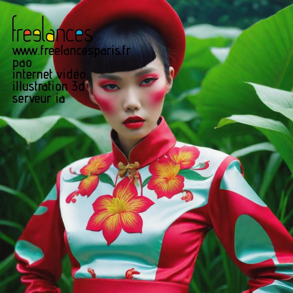 Pao mise en page internet vidéo illustration 3d serveur IA générative AI freelance paris studio de création magazines lhfwl1x0